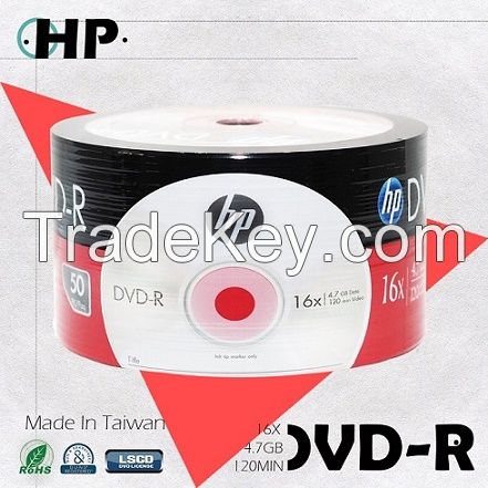 HP Blank DVD-R LOGO 4.7GB 120min