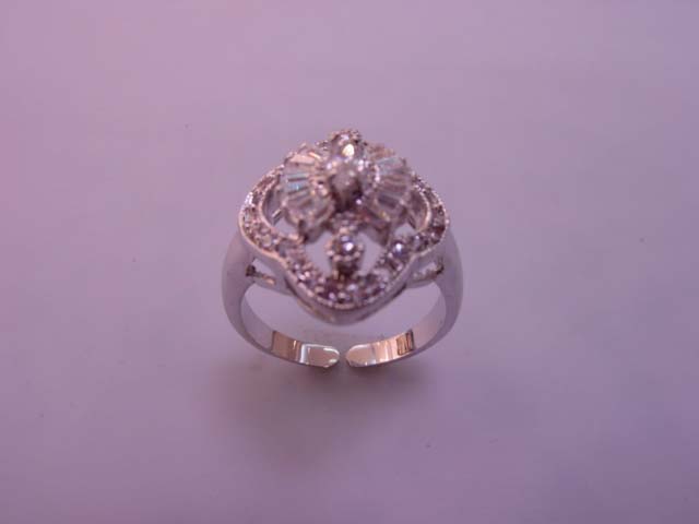 Cubic Zircon Ring