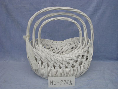 willow basket, tray basket, shopping basket, flower basket, laundry basket