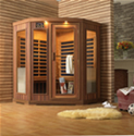 Far infrared sauna room