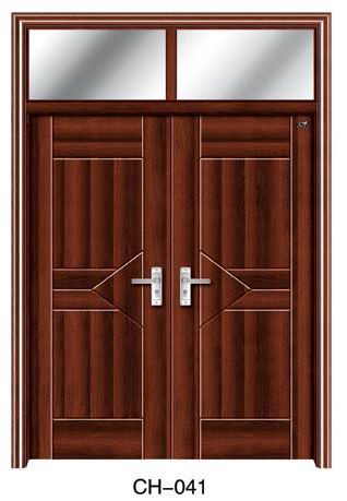 Steel-wood security door 41
