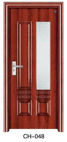 Steel-wood security door048