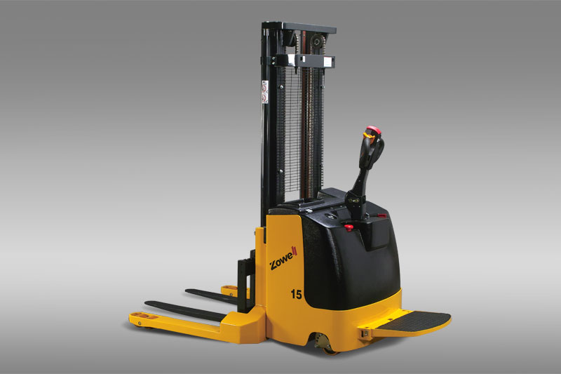 electric stacker(wide forklift)