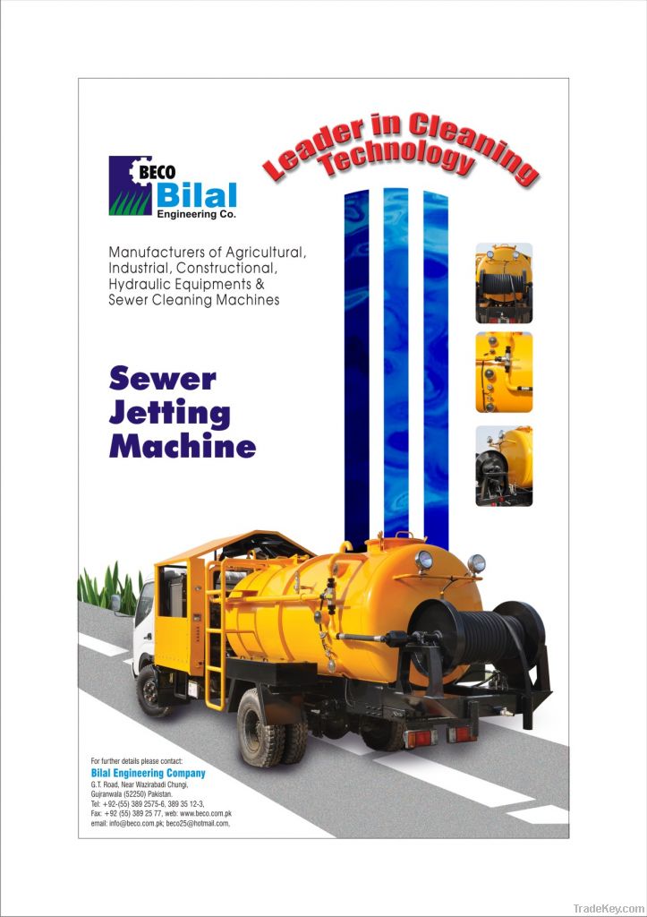 Sewer Jetting Machine