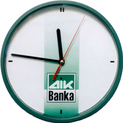 Promotional wall clock