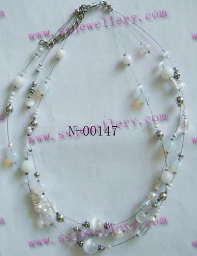 Glass Fashion Necklace