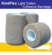 KindFlex Cotton Cohesive bandage