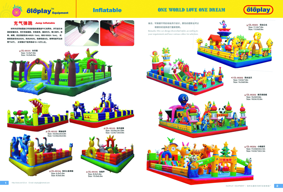 Castillo inflable grande