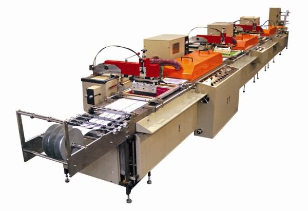 Automatic Multi-color Screen Label Printing Machine