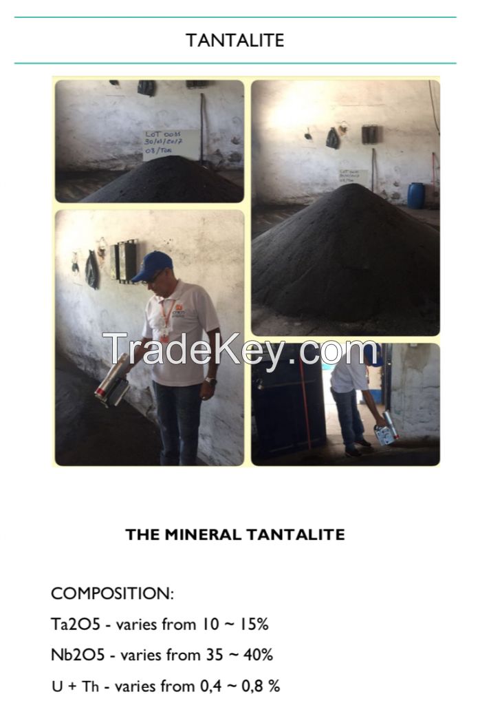 Tantalite Ore Concentrate 15% Ta2O5 low grade