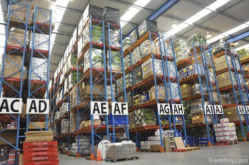 heavy duty selective pallet racking