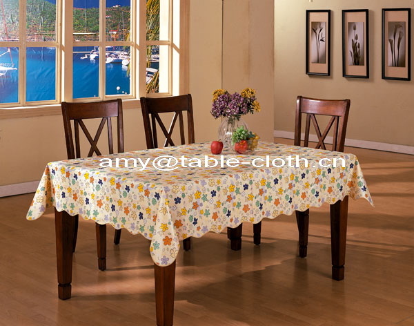 PVC table cloth