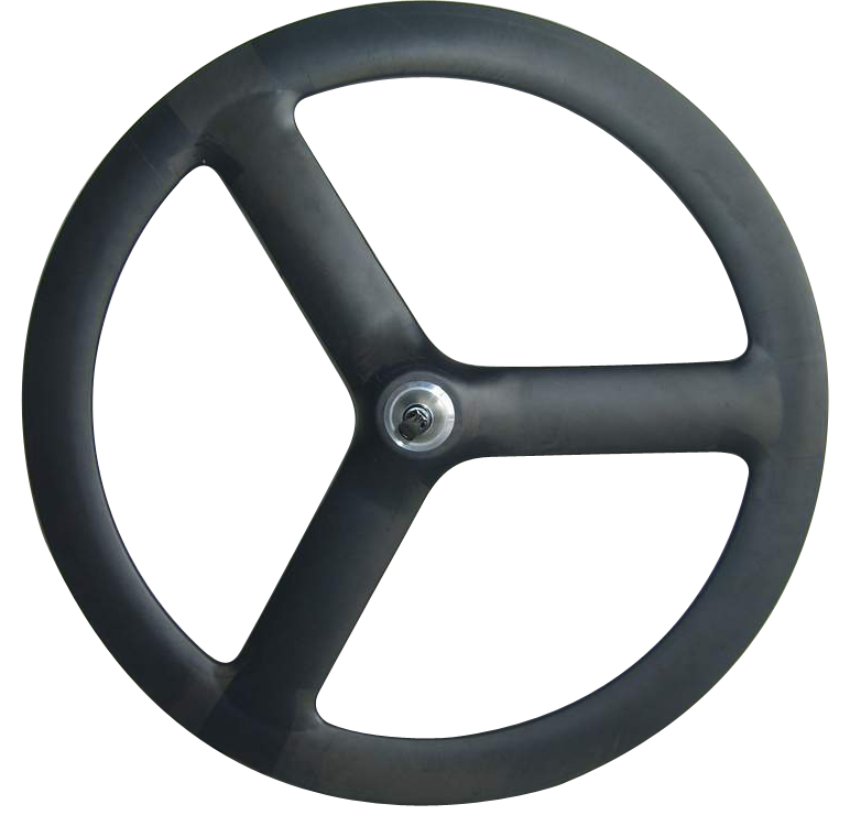 Tri spoke wheel
