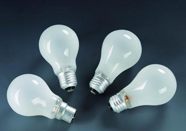 Normal Incandescent lamps and bulbs for family use
