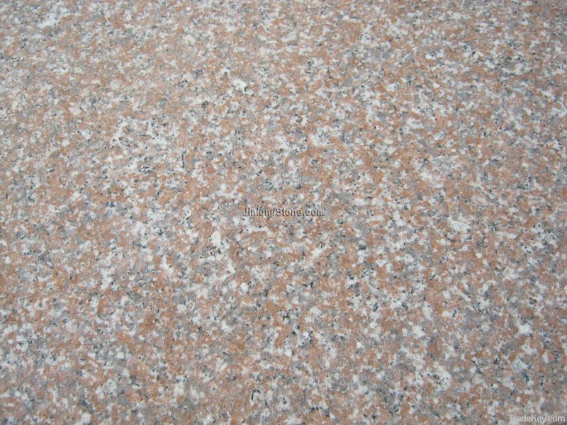 Polished G696 red granite stone slabs