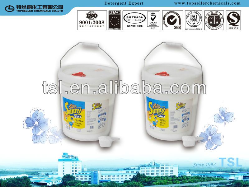 Sunny detergent powder for laundry in bucket 3kg