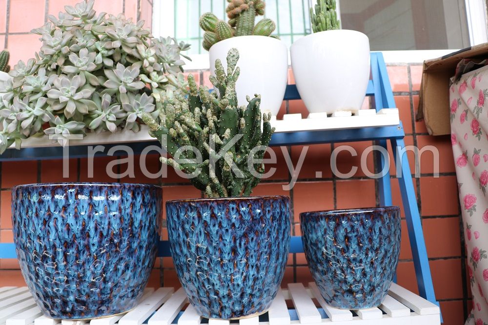 shine white flowerpots, ceramics flowerpot, Chaozhou flowerpot, Chinese flowerpot, gardenpots platers