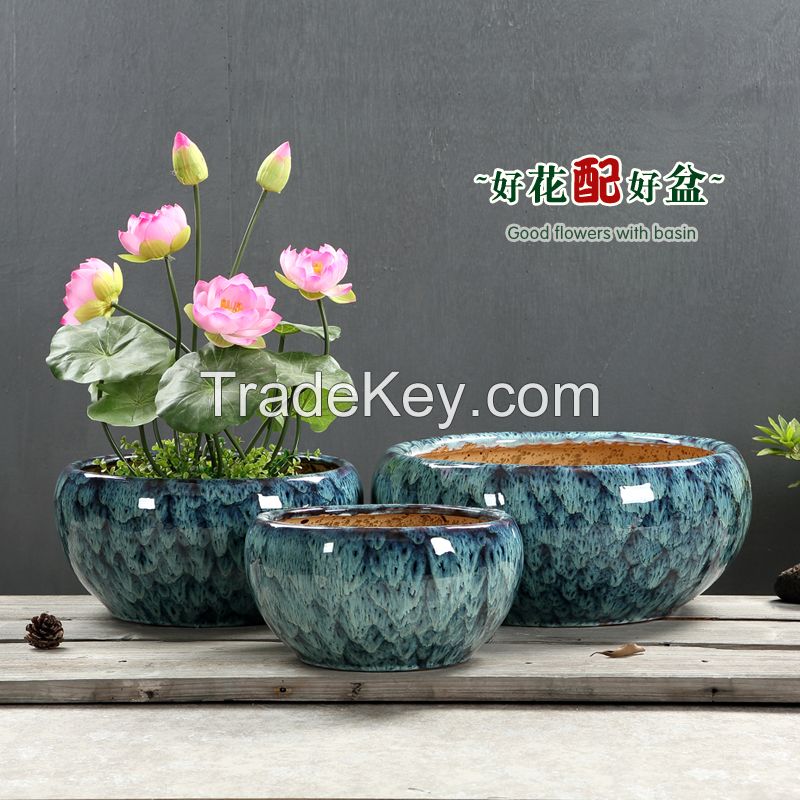 flowerpots, ceramics flowerpot, Chaozhou flowerpot, Chinese flowerpot, flower pot, pot, garden pot, plant pot, planter