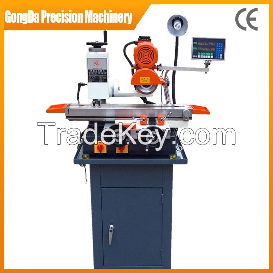 Universal tool grinder with digital readout