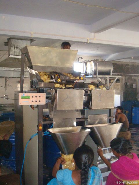 Semi Automatic Weighing and Filling Machine