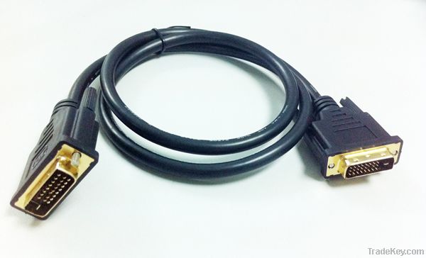 High Speed DVI-D Male to Male Cable 3 Feet