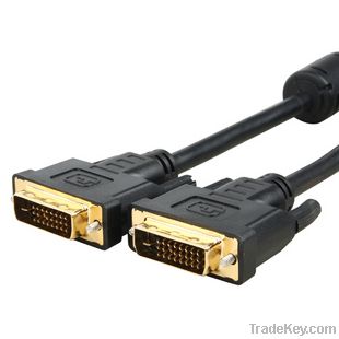 High Speed DVI-D Male to Male Cable 3 Feet