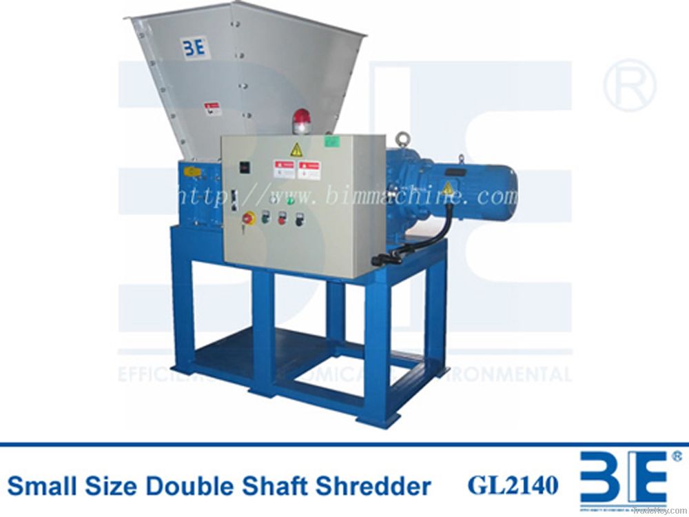 Double shaft shredder