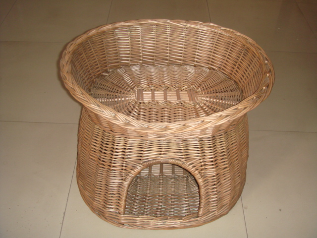 wicker pets basket