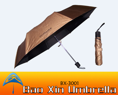 three sections umbrellas