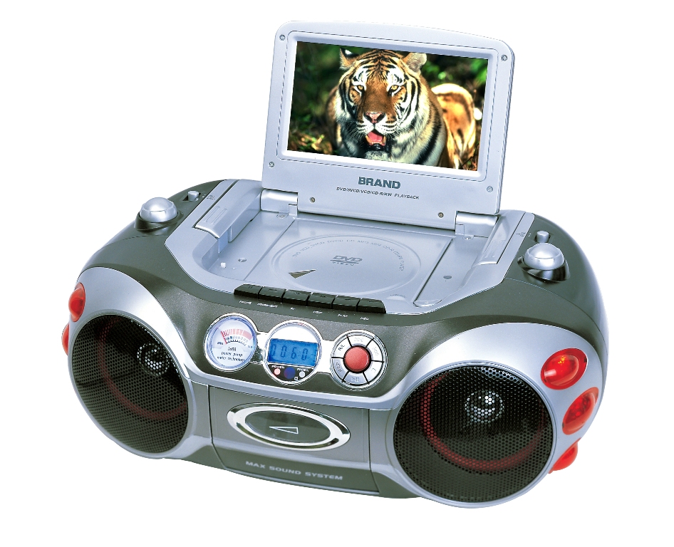 dvd boombox with 7TFT LCD