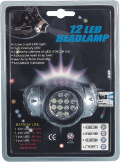 LED working head lamp