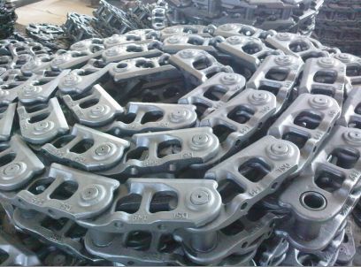 track link assembly for drilling machine