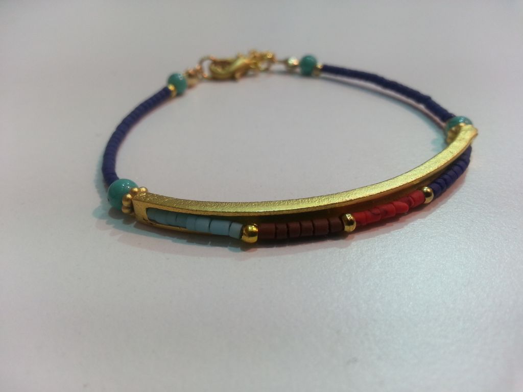 beaded bracelet