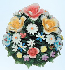 by 2002 offer high quality porcelain flowers ME 1020