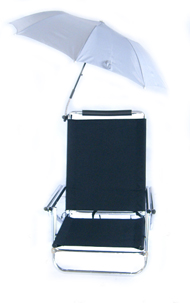 Adjustable Beach Chair w/ Umbrella
