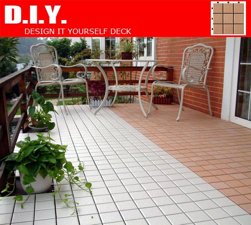 Outdoor Flooring / Self-Snapping Decking