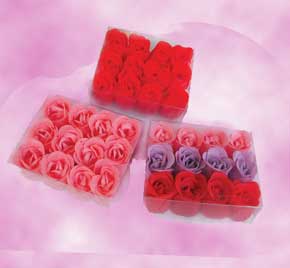 Paper Flower Soap Gift