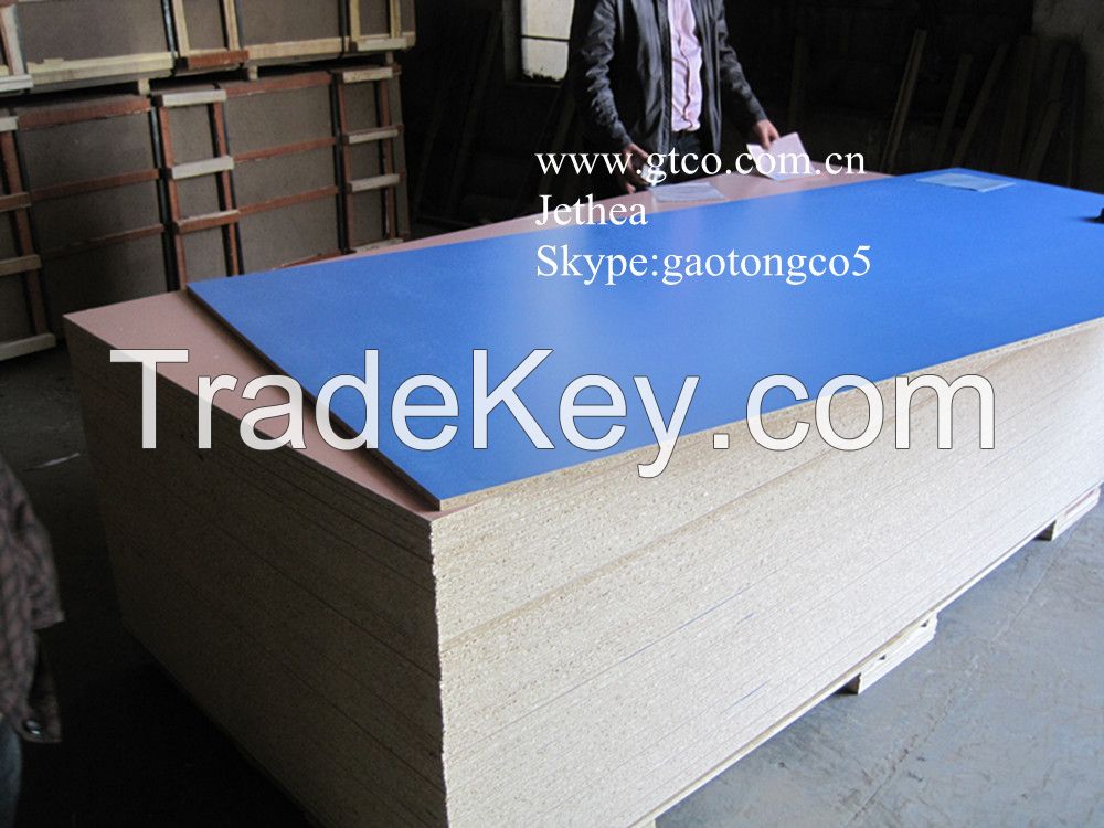 Melamine laminated particle board