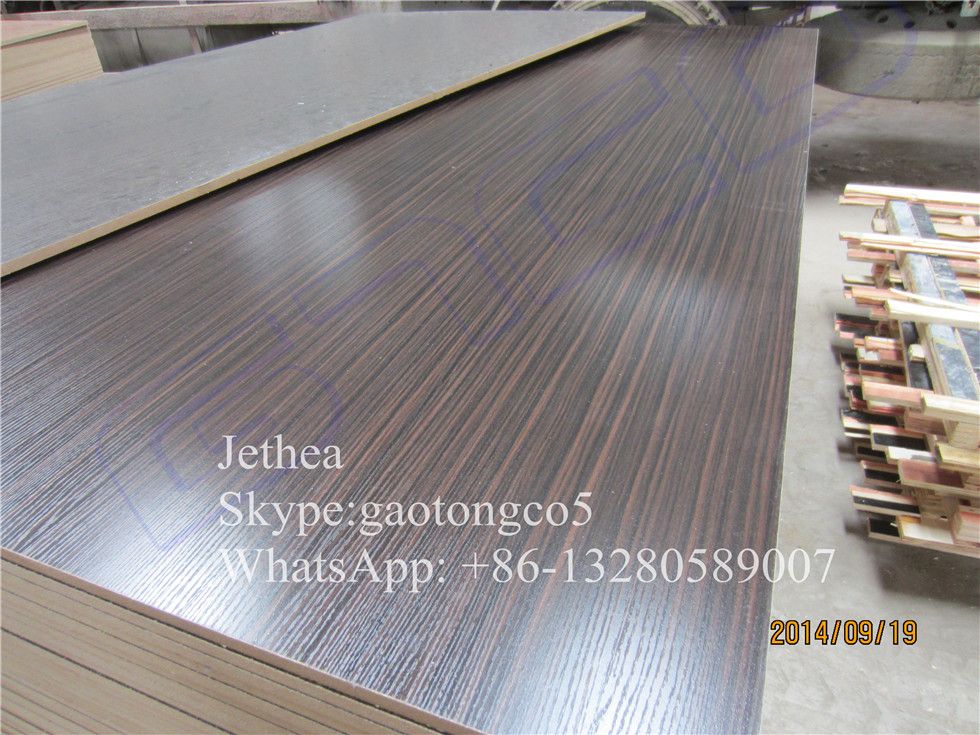 Melamine laminated MDF board, Melamine faced MDF