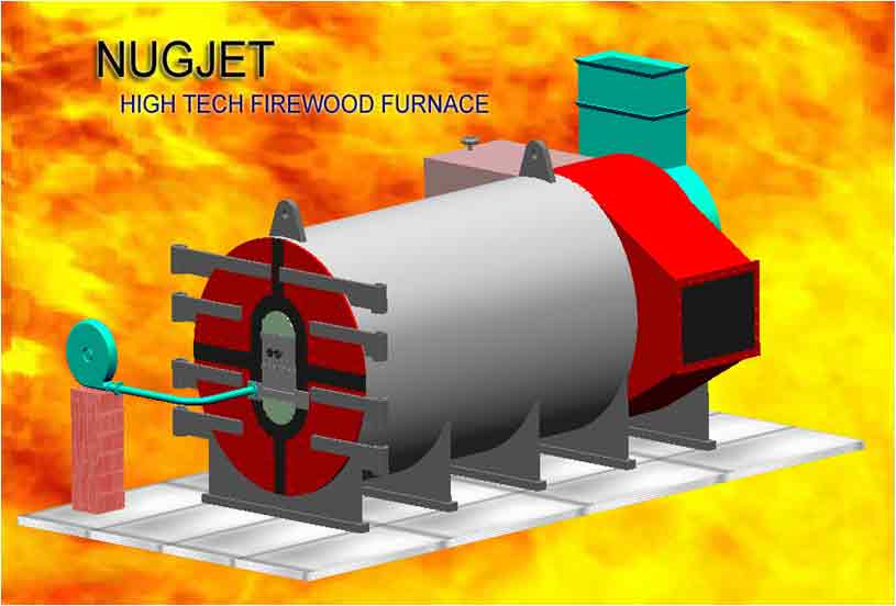 Nugjet Hitech Fire Wood Furnace