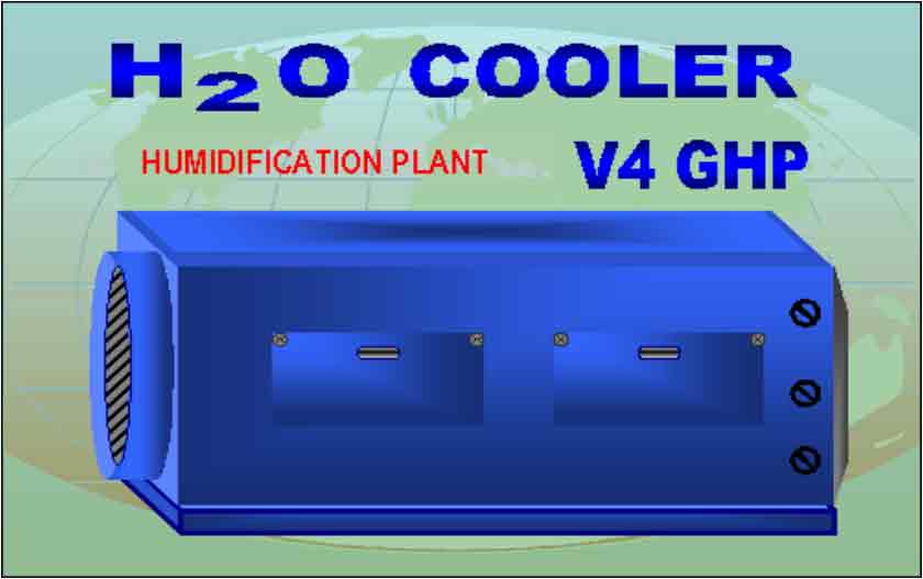 h2o cooller humidification plant