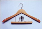 wooden skirt hanger