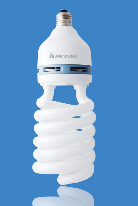 High power Spiral-shaped compact energy saving lamp