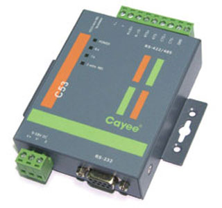 C52E/C53 RS-232 to RS-422/485 Converters (with Optical Isolation (C53)