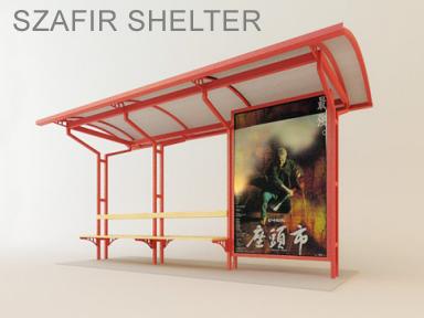 SZAFIR Bus Shelter, Passenger Shelter, Waiting Shelter