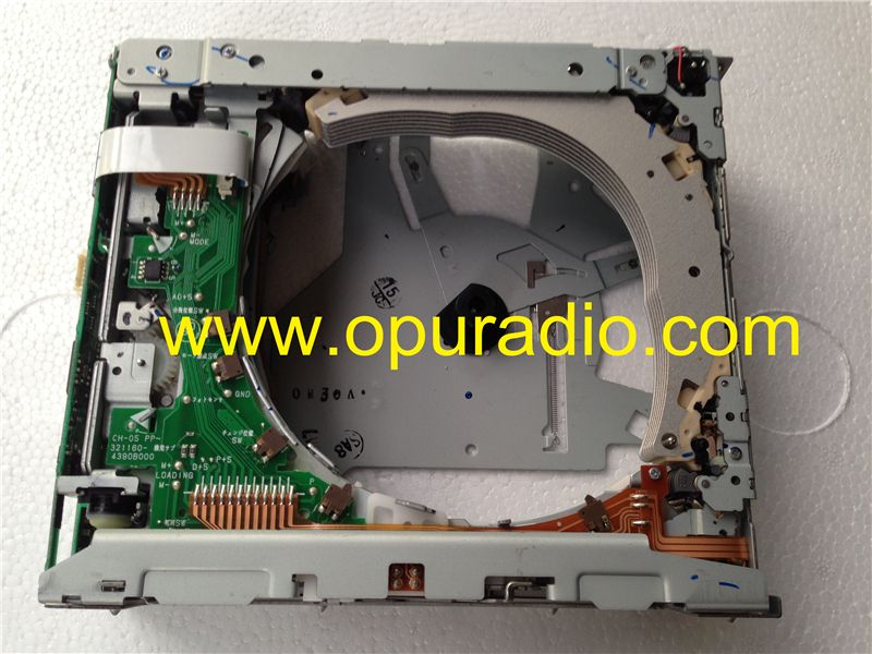 Radio for Fujitsu ten 6 disc CD changer mechansim loader deck drive MP3 for WMA for Toyota RAV4 Prodo 321941-3200C910 CH-05 for YOKOKIBAN SAAB car radio 