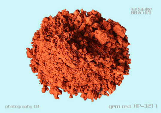 gem red, body stain, ceramic pigments