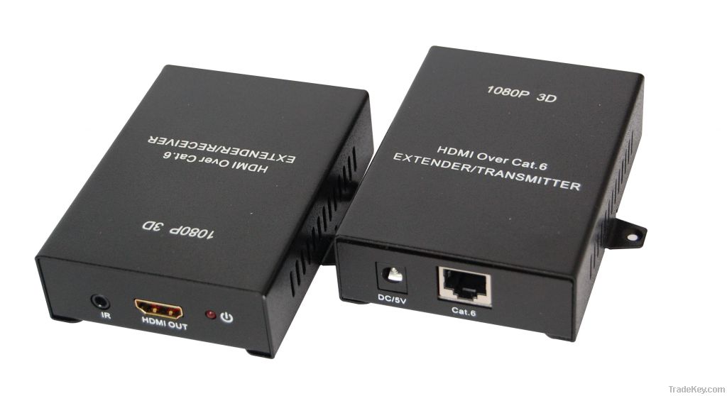HDMI extender 60Meters with IR passback