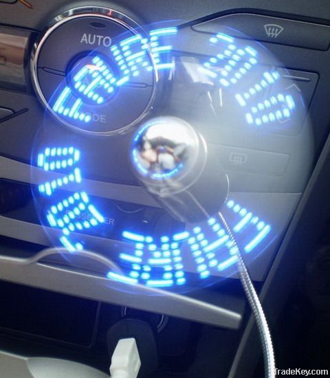 USB Fan with Logo Flashing