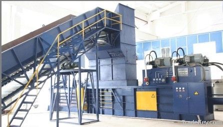 fully automatic waste paper baler machine